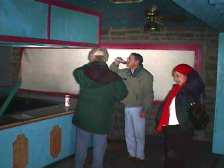 Ceremonious last toast to the Blue Goose